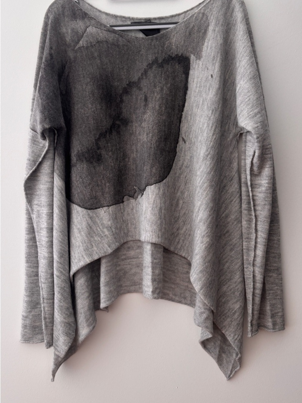 Crea Concept wool blend Art to Wear Top Size 40 (Med)Lagenlook